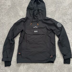 DOPE Black Mountain Ski/Snowboarding Hoodie